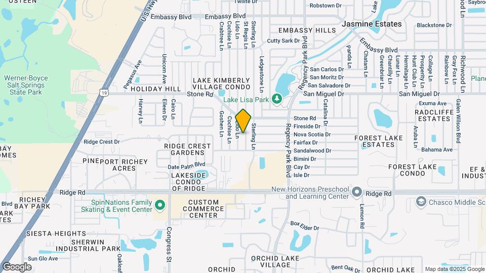 8747 St Regis Ln Mapa y Detalles de la Ubicación