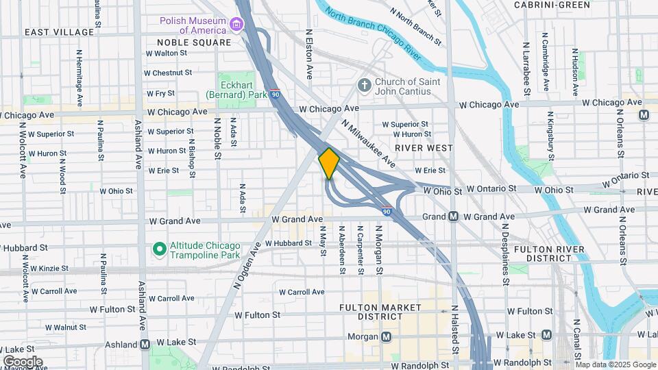 519 N May St Map and Location Details
