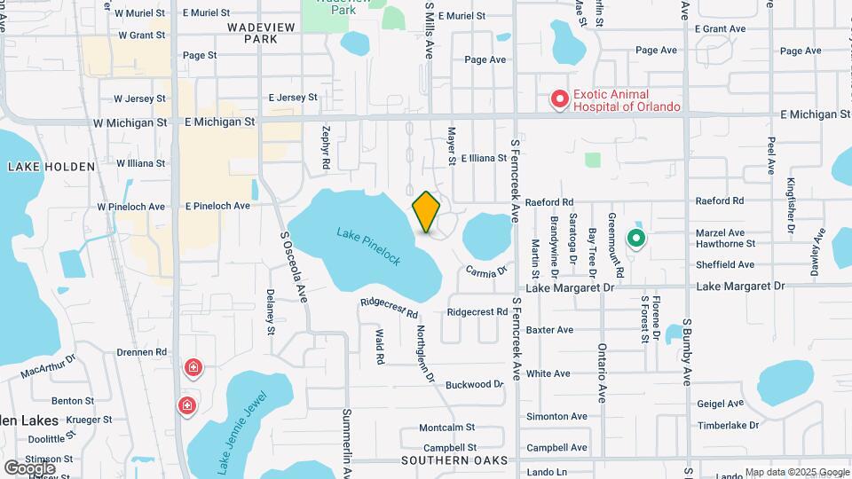 1106 Lake Willisara Cir Mapa y Detalles de la Ubicación