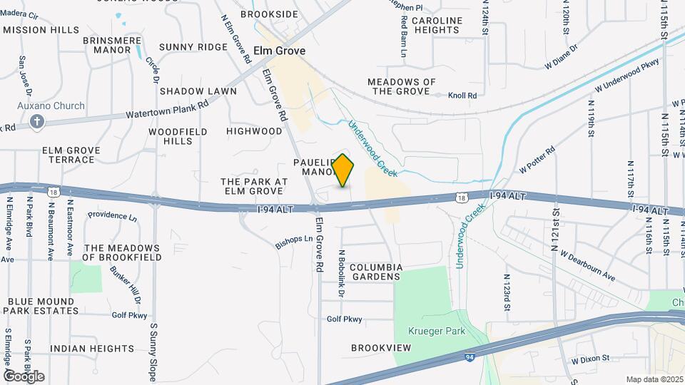 Elm Grove Heights (Luxury Senior Living) Map and Location Details