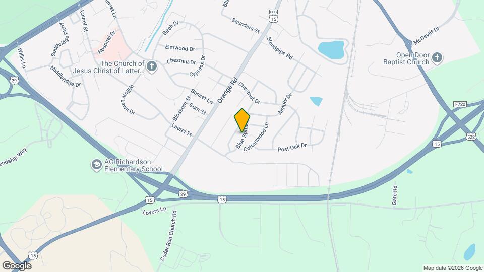 2238 Blue Spruce Dr Map and Location Details