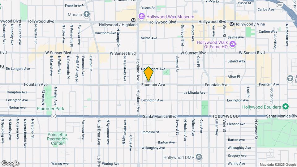 1302 N Mccadden Pl Mapa y Detalles de la Ubicación