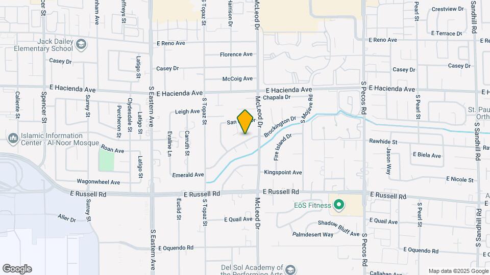 2890 Brockington Dr Map and Location Details
