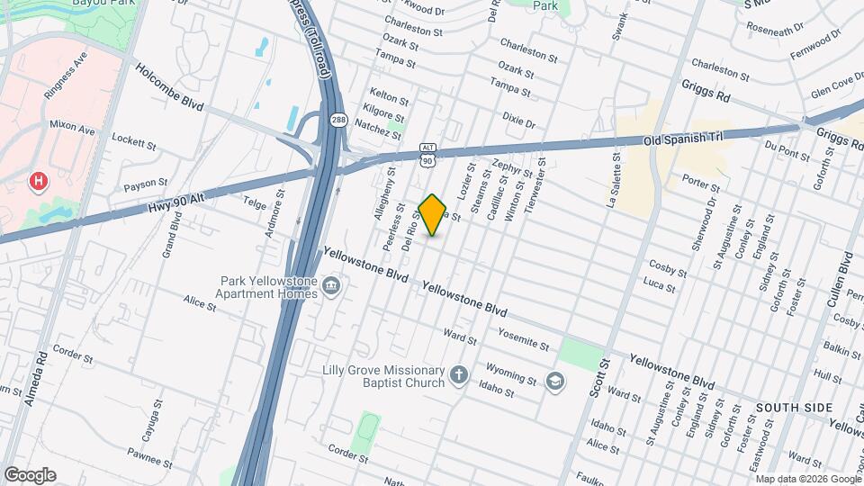 3413 Daphne St Map and Location Details