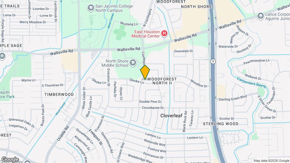 14007 Oleoke Ln Map and Location Details