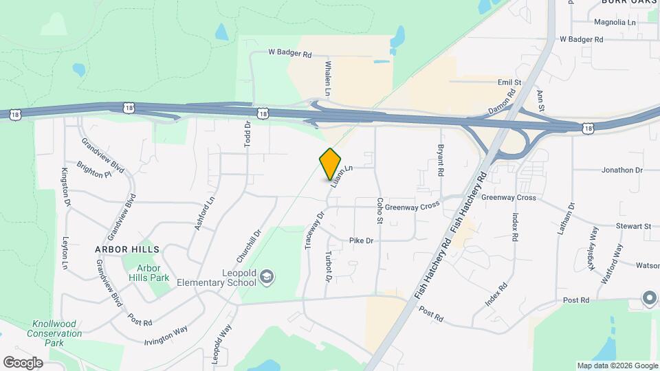 2202 Luann Place Map and Location Details