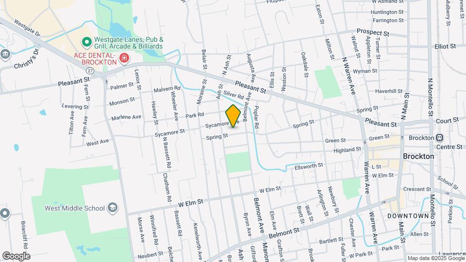 361 Spring St Map and Location Details