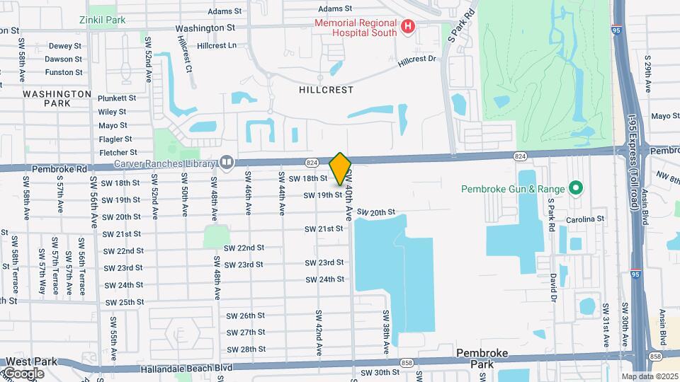 4011 SW 19th St Map and Location Details