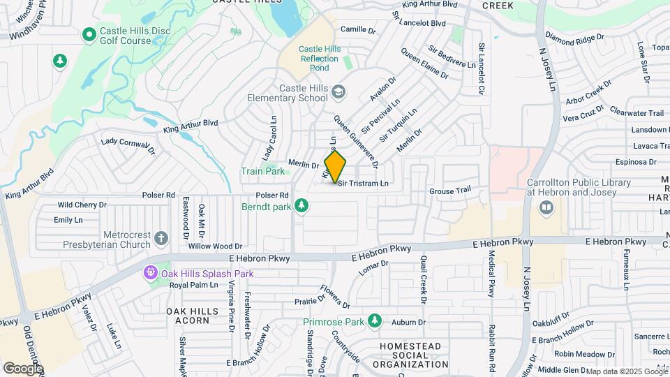 2512 Sir Tristram Ln Map and Location Details