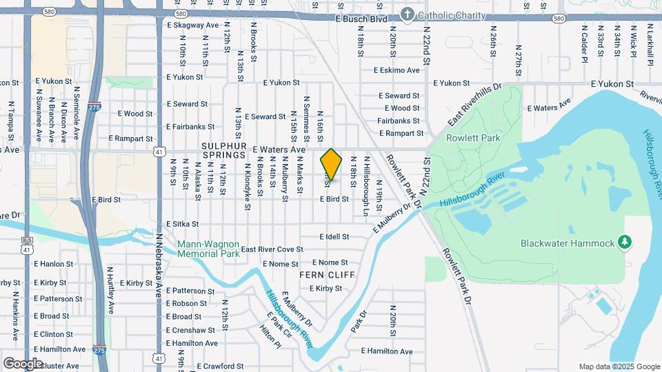 8209 N 17th St Mapa y Detalles de la Ubicación