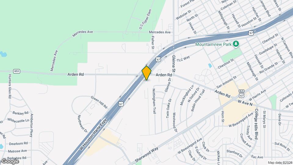 WoodSpring Suites San Angelo Map and Location Details