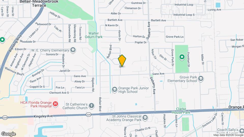 1413 Dolphin St Mapa y Detalles de la Ubicación