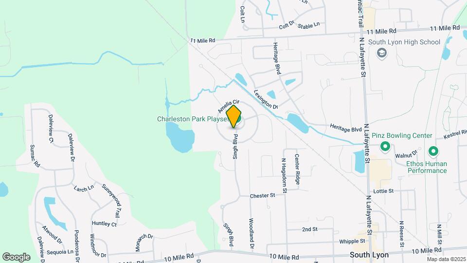 Charleston Park Map and Location Details