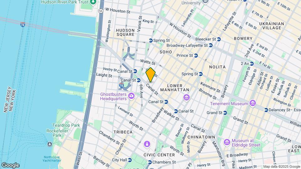 361 Canal St Map and Location Details