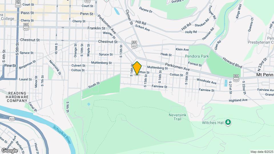 526-14-1/2 S 14 1/2 St Mapa y Detalles de la Ubicación