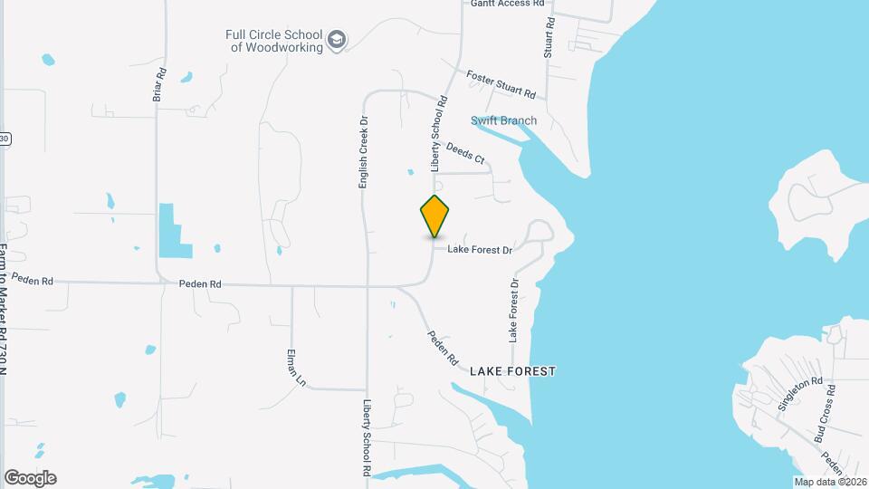 12400 Liberty School Rd Map and Location Details