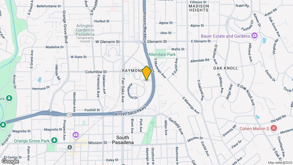 300 Mockingbird Ln Map and Location Details