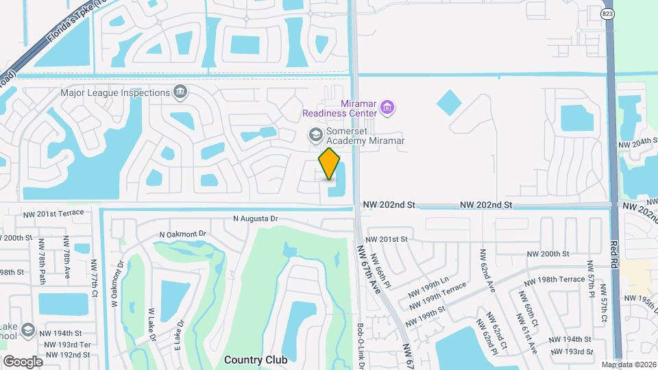 12490 SW 54th St Map and Location Details