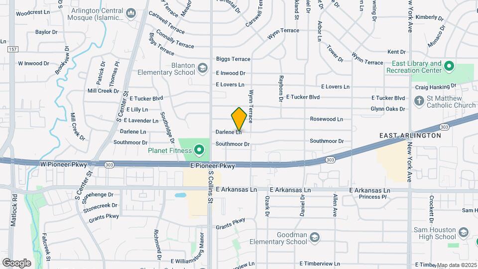 1006 Darlene Ln Map and Location Details