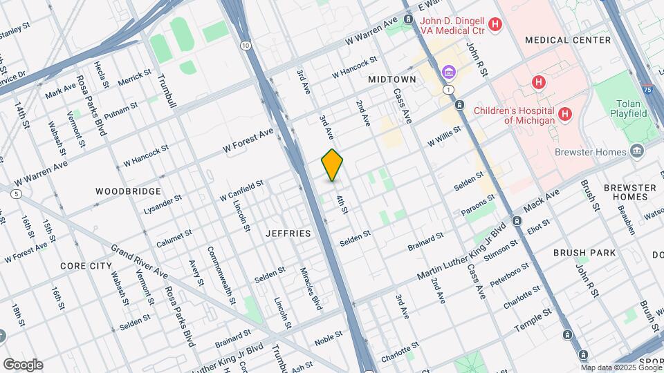 4207 4th St Map and Location Details