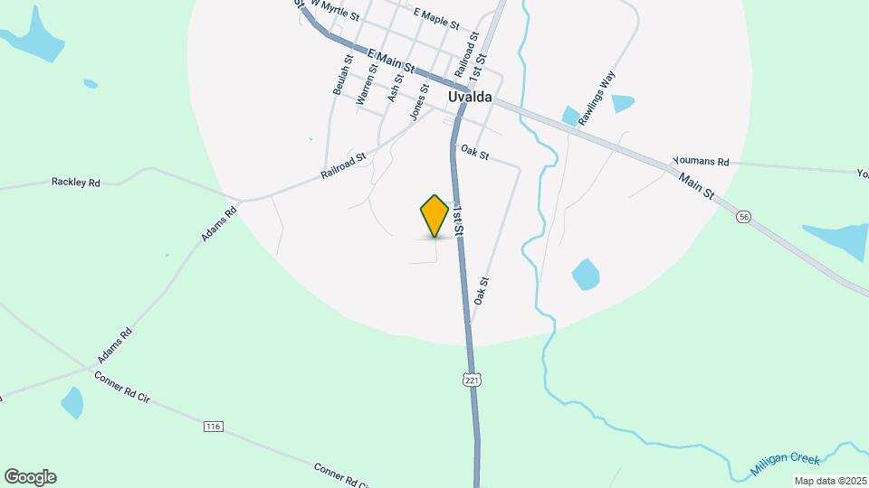 202 Underwood Dr Map and Location Details