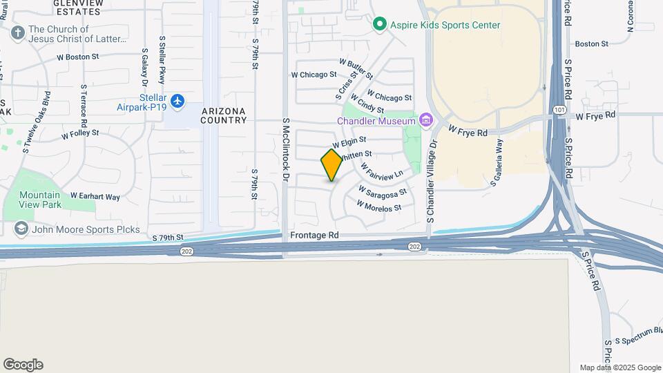 3902 W Morelos St Map and Location Details