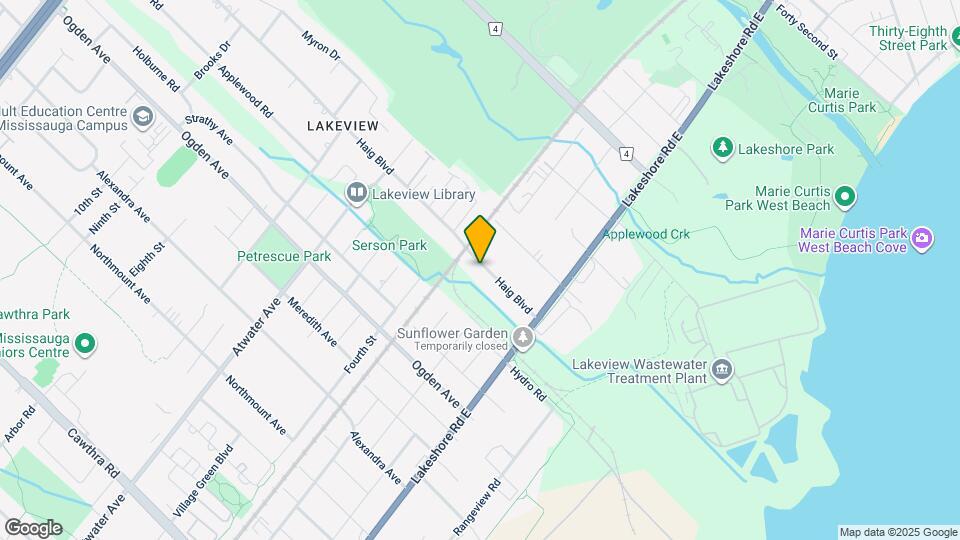 1084 Haig Blvd Map and Location Details