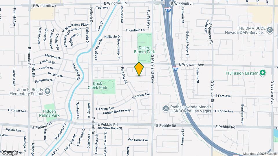 1111 Little Rock Way Map and Location Details