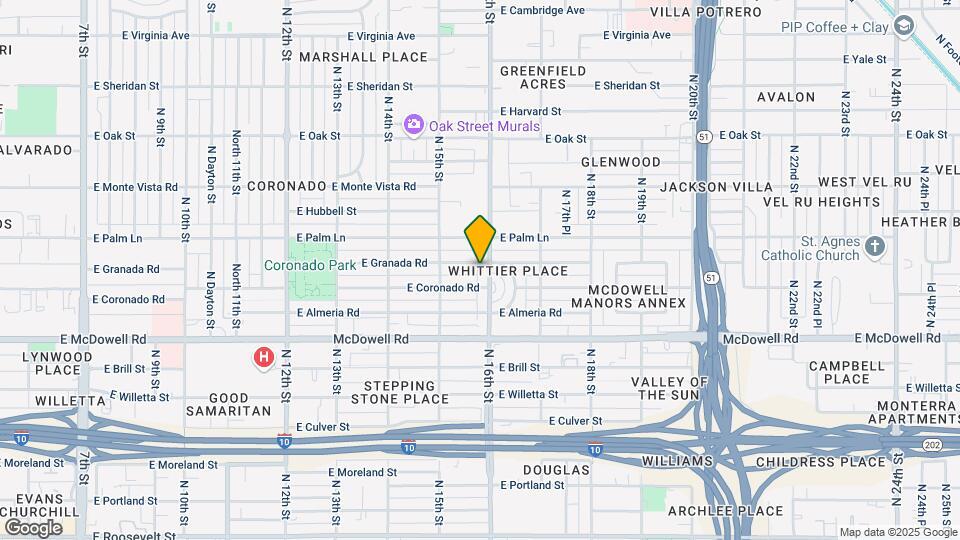 Granada Palms Apartments Map and Location Details