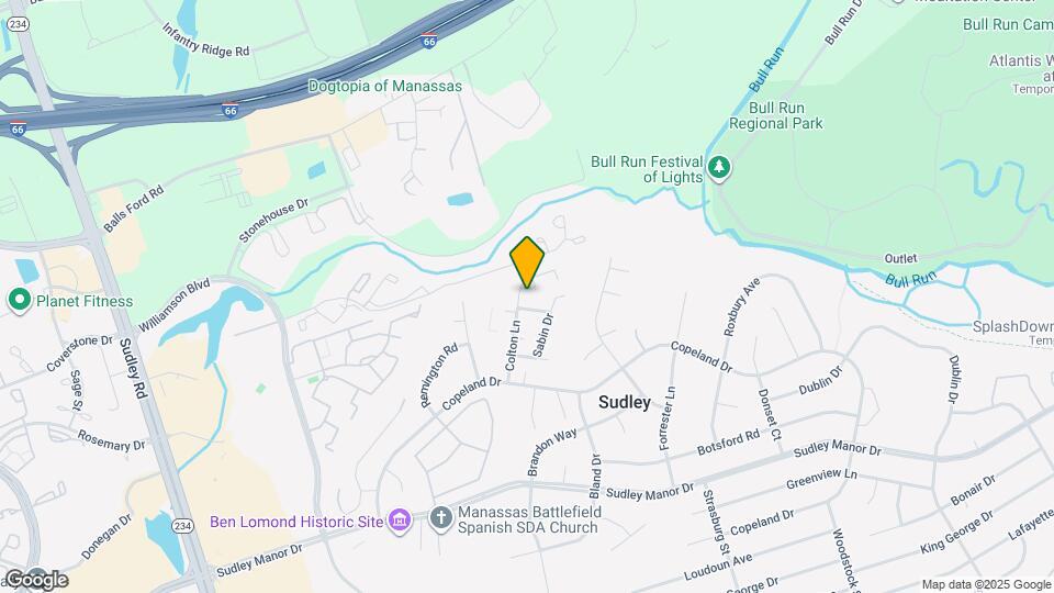 7393 Colton Ln Map and Location Details