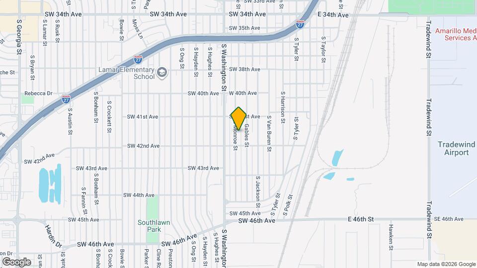 4117 S Monroe St Map and Location Details