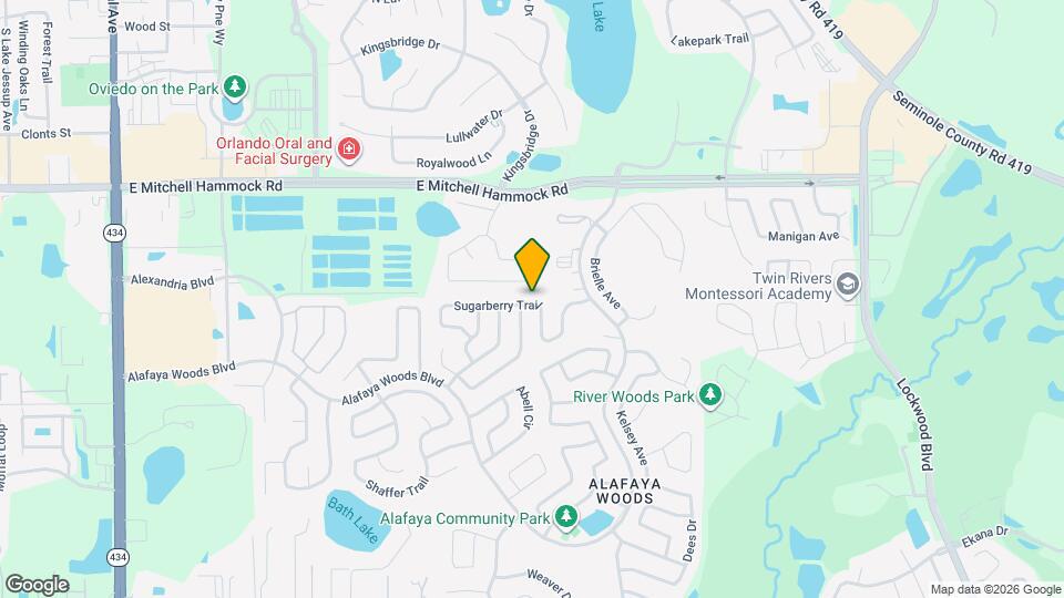 1063 Sugarberry Trail Map and Location Details