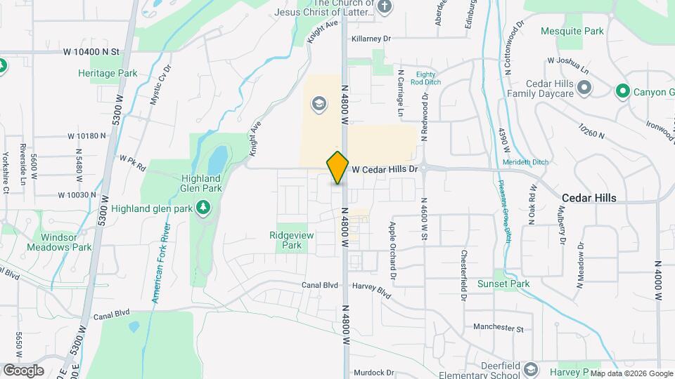 4814 Washoe Ct Mapa y Detalles de la Ubicación