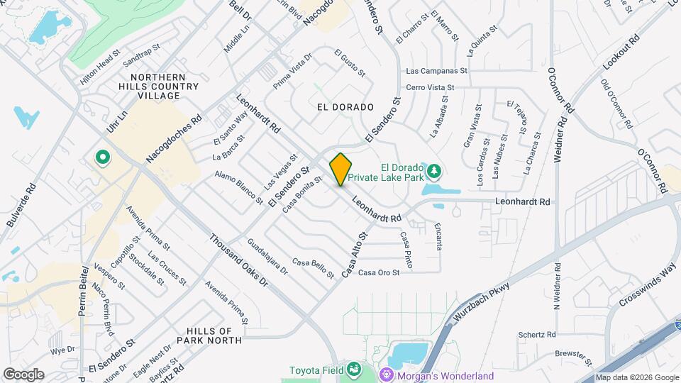 4827 Casa Grande St Map and Location Details