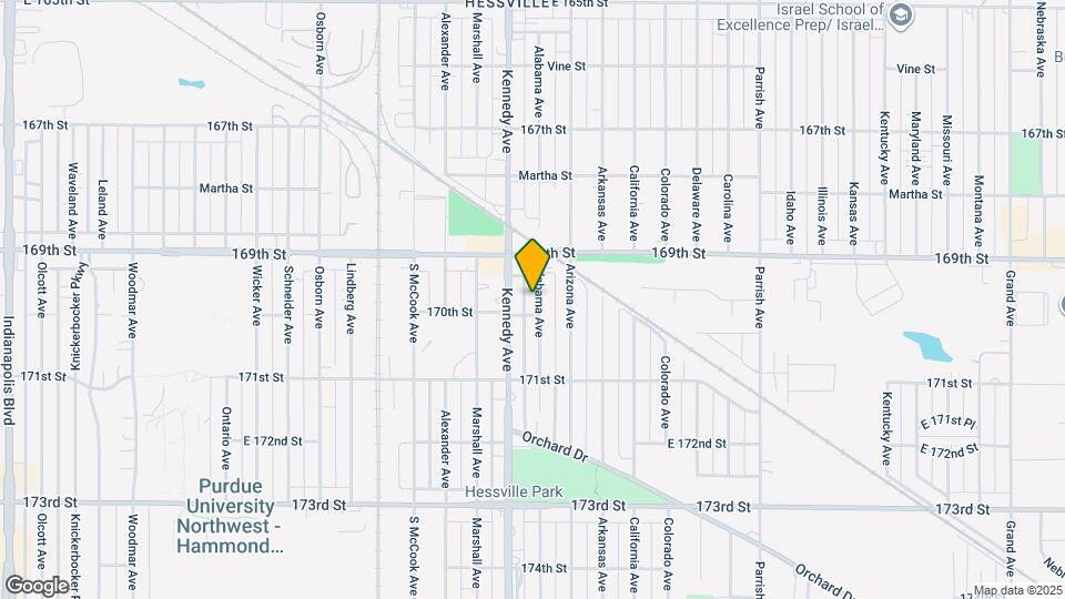 6940 Alabama Ave Map and Location Details