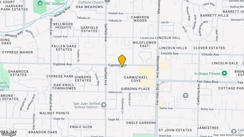 4034 George Rd Map and Location Details