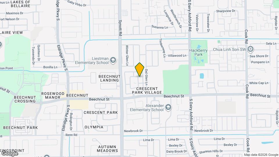 8011 Fisher Glen Ln Mapa y Detalles de la Ubicación