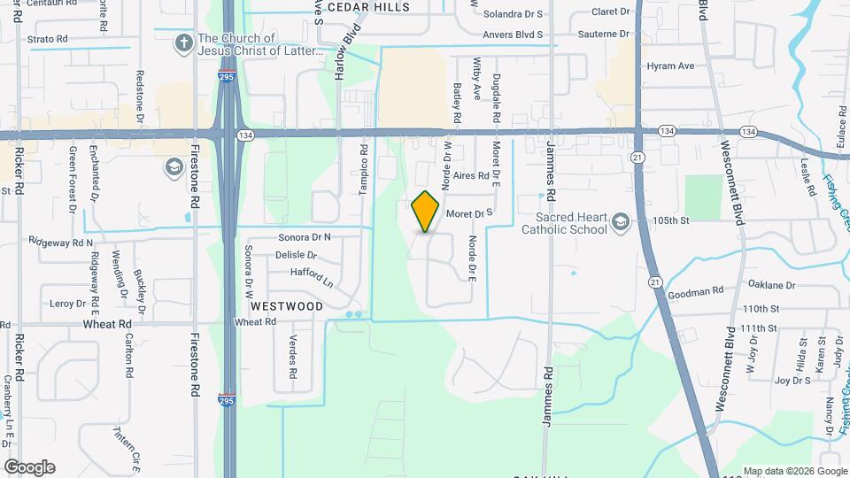 5742 Norde Dr W Mapa y Detalles de la Ubicación