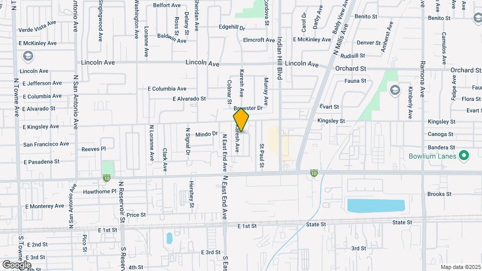 698 Karesh Ave Map and Location Details