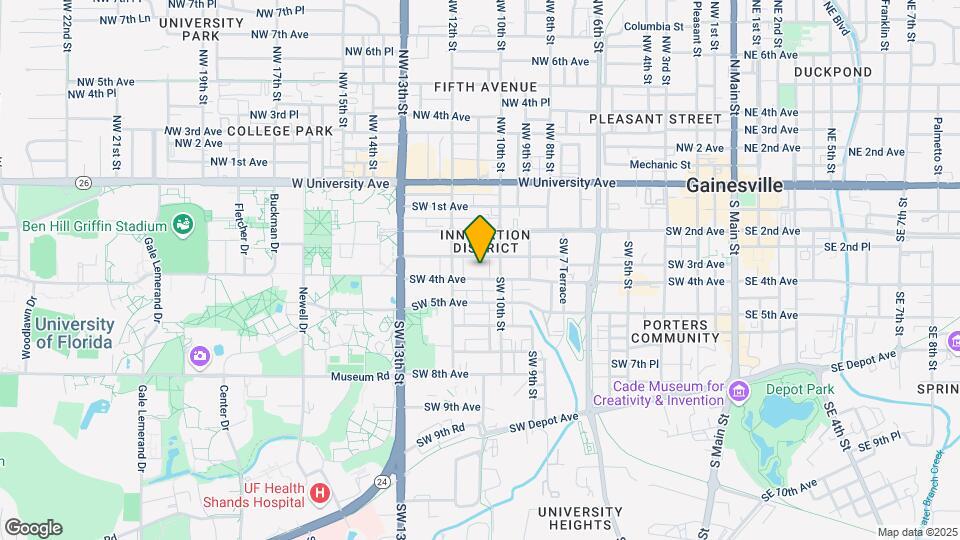 1022 SW 4th Ave Map and Location Details