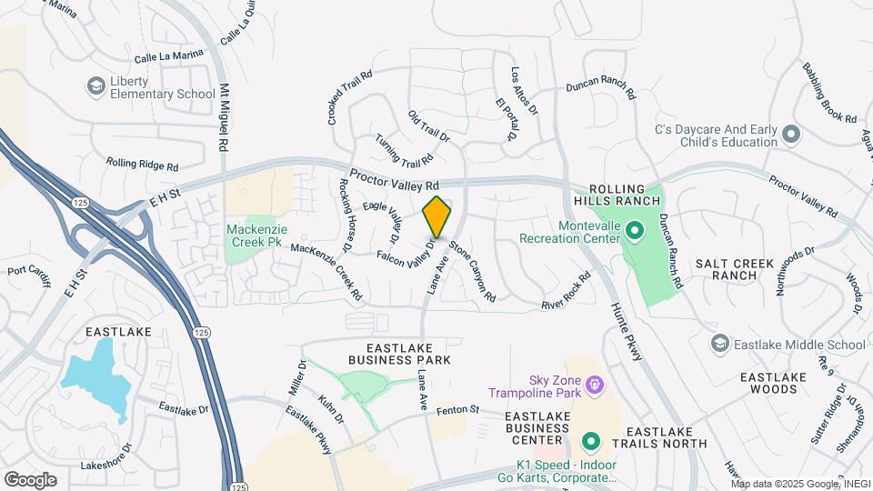 2530 Falcon Valley Dr Mapa y Detalles de la Ubicación