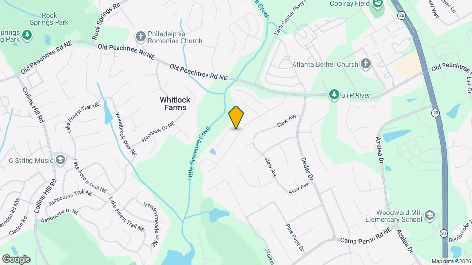 2302 Young America Dr NE Map and Location Details