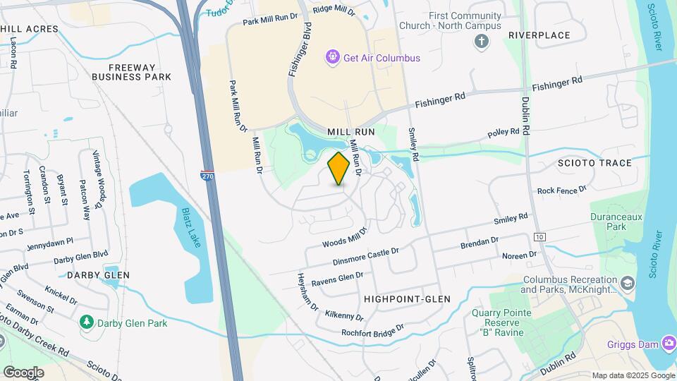 Arlington Park Map and Location Details