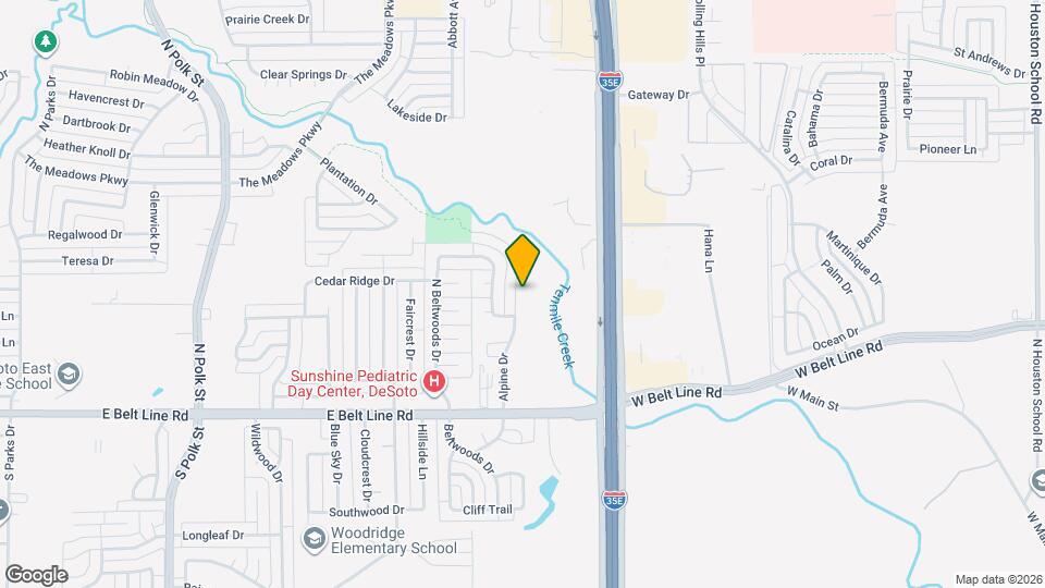 312 Alpine Dr Map and Location Details