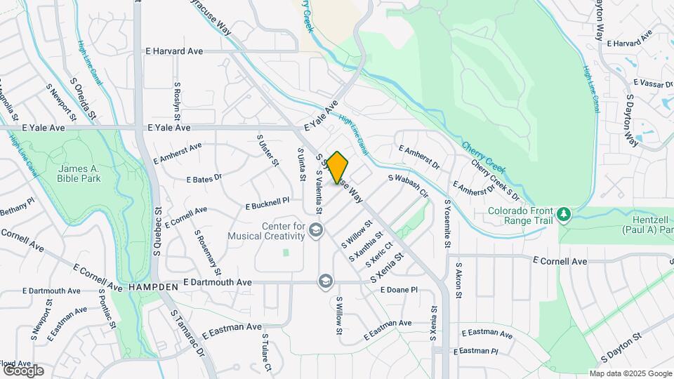 2953 S Verbena Way Map and Location Details