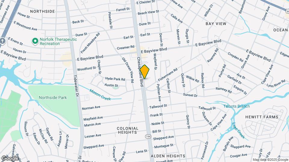 8520 Chesapeake Blvd Map and Location Details