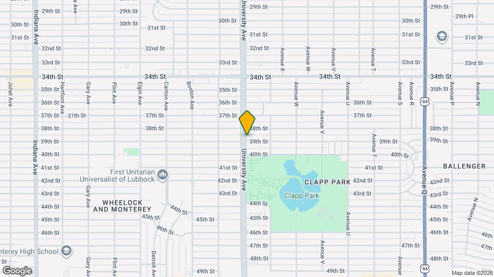 2420 39th St Map and Location Details