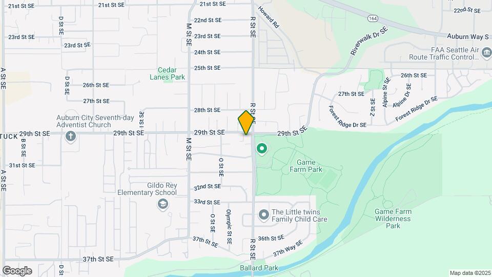 1536 29th St SE Map and Location Details