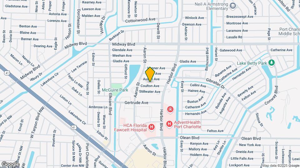 21282 Coulton Ave Map and Location Details