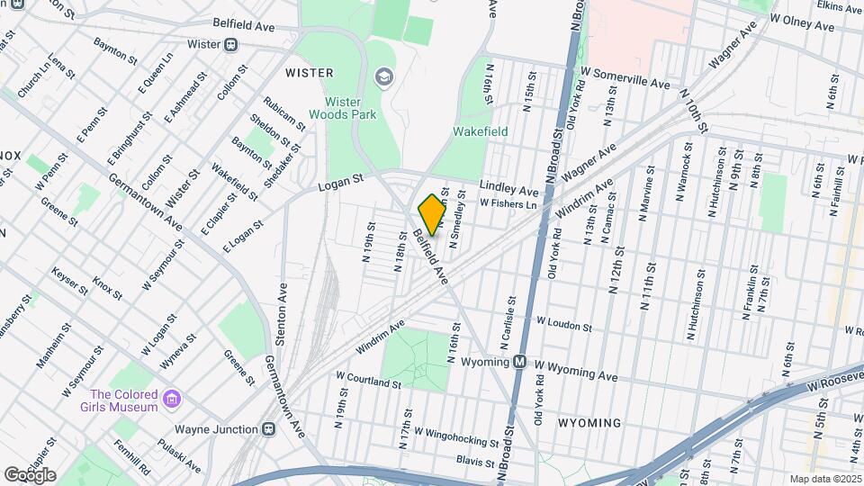 1707 Belfield Ave-Unit -1ST FLOOR Map and Location Details